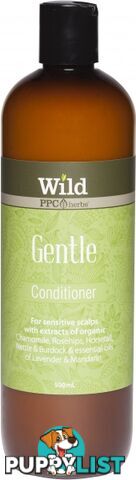 Wild Gentle Hair Conditioner 500ml - Wild by PPC Herbs - 9327842000267