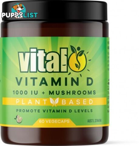 Vital Vitamin D 60 Vegecaps - Vital - 9321582005360