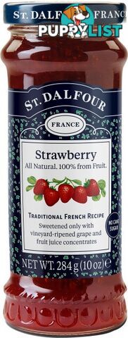 St Dalfour Strawberry Fruit Spread 284g - St Dalfour - 084380957444