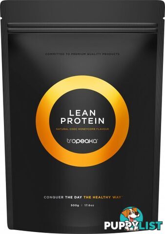 Tropeaka LEAN PROTEIN Choc Honeycomb  500g Pouch - Tropeaka - 9350728001218