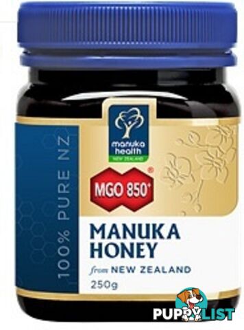 Manuka Health MGO 850+ Manuka Honey 250g - Manuka Health - 9421023629879