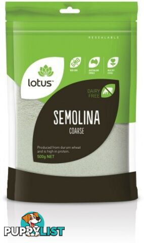 Lotus Semolina (Coarse) 500gm - Lotus - 9317127061236