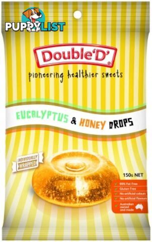 Double D Eucalyptus & Honey Drops 150g - Double D - 9310481000262