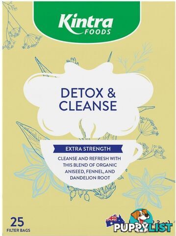 Kintra Foods Detox & Cleanse Tea 25Teabags - Kintra Foods - 9341709000719