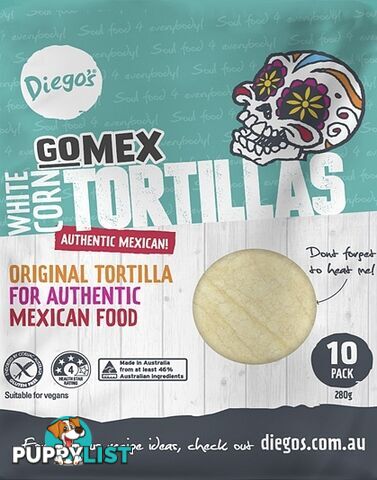 Diego's GoMex Corn Tortilla 10Pack (280g) - Diego's - 9320895001045