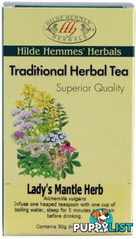 Hilde Hemmes Lady's Mantle Herb 50gm - Hilde Hemmes Herbals - 9315915006278