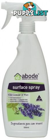 Abode Surface Spray Wild Lavender & Mint 500ml - Abode - 9343188000341