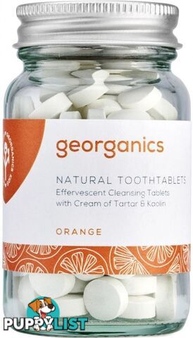 Georganics Toothtablets Orange 120tabs - Georganics - 5060480200319