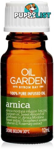 Oil Garden Arnica Pure Infused Oil 12ml - Oil Garden - 9318901300404