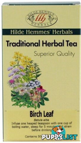 Hilde Hemmes Birch Leaf 50gm - Hilde Hemmes Herbals - 9315915006032