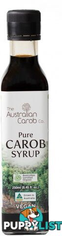 Pure Carob Syrup 250ml - The Australian Carob Co - 0609722934978