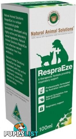 Natural Animal Solutions RespraEze 100ml - Natural Animal Solutions - 9341976000238