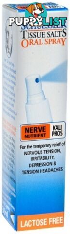 Schuessler Tissue Salts Oral Spray Kali Phos - Nerve Nutrient 30ml - Martin & Pleasance - 9324294000951