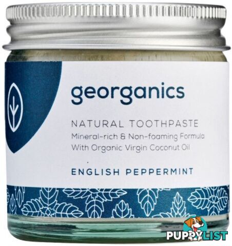 Georganics Toothpaste English Peppermint 60ml - Georganics - 5060480200005