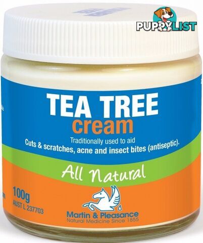 Martin & Pleasance Tea Tree Cream x100gm - Martin & Pleasance - 9324294000241