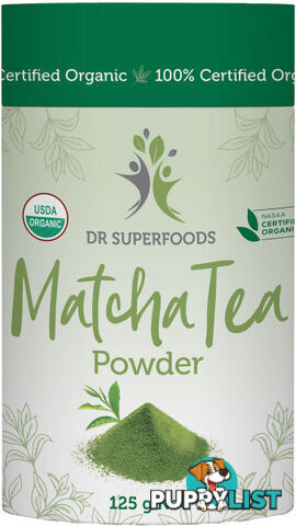 Dr Superfoods Organic Matcha Tea Powder 125g - Dr Superfoods - 0680569417916