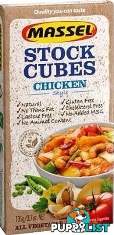 Massel Stock Cubes Chicken Style 105g - Massel - 810206001011