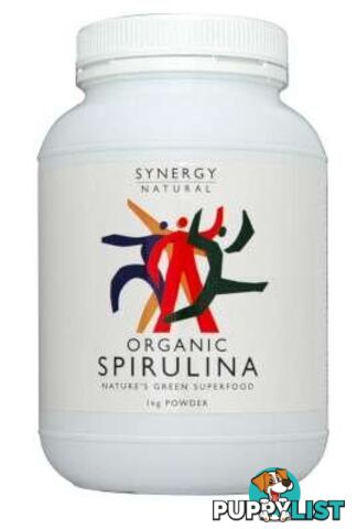 Synergy Spirulina Powder  1kg Organic - Synergy - 9318690000646