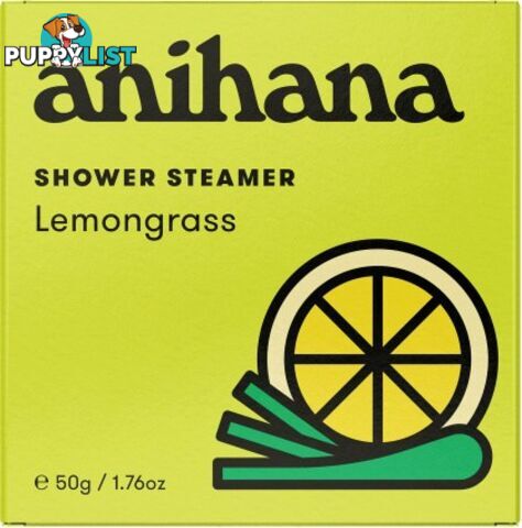 Anihana Shower Steamer Lemonade (w/Lemmongrass Ess. Oil) 50g - Anihana - 9421906696370