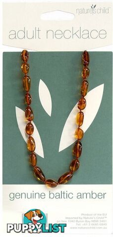 Natures Child Amber Necklace for Adults Cognac - Natures Child - 9336588000448