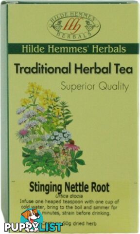 Hilde Hemmes Stinging Nettle Root 50gm - Hilde Hemmes Herbals - 9315915006438