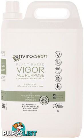 Enviro Clean Vigor All Purpose Cleaner 5L - Enviro Care - 9325937000536