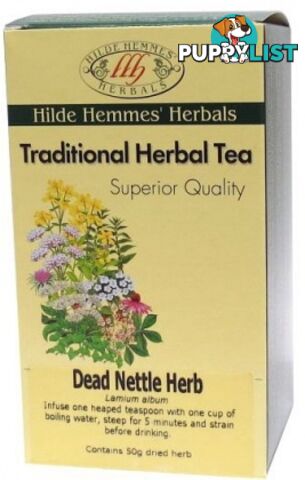 Hilde Hemmes Dead Nettle Herb 50gm - Hilde Hemmes Herbals - 9315915006124