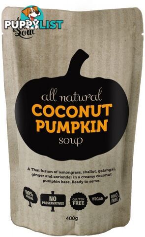 Hart & Soul All Natural Coconut Pumpkin Soup 400g - Hart & Soul - 9350007006323