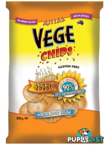 Vege Chips BBQ 6x100g - Vege Chips - 9315991022025