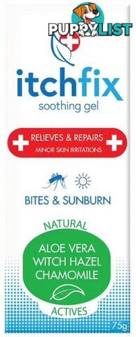 Itchfix Soothing Gel 75g Tube - Itchfix - 9317934000015