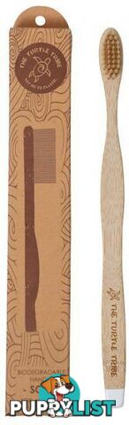 The Turtle Tribe Bamboo Toothbrush All Ages Soft - The Turtle Tribe - 793591113289