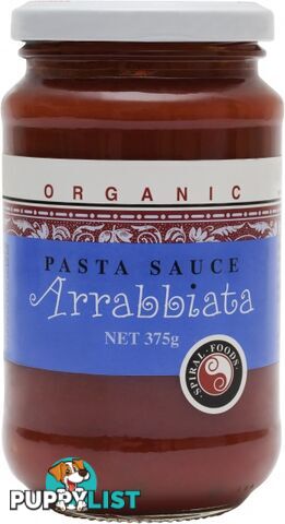 Spiral Organic Arrabbiata Pasta Sauce 375g - Spiral Foods - 9312336790014