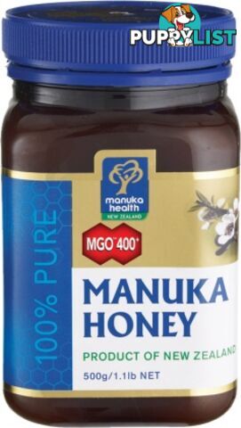 Manuka Health MGO 400+ Manuka Honey 500g - Manuka Health - 9421023620074