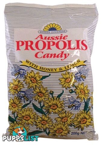 Natures Goodness Propolis Candy with Honey & Lemon 200g - Natures Goodness - 9311968111242