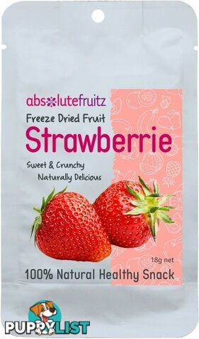 Absolutefruitz Freeze Dried Strawberries 18g - Absolutefruitz - 9334827002567