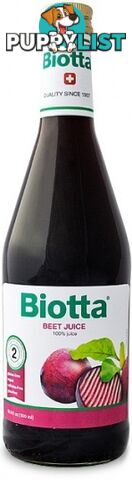 Biotta Beetroot Juice 500ml - Biotta Juices - 7618500949106