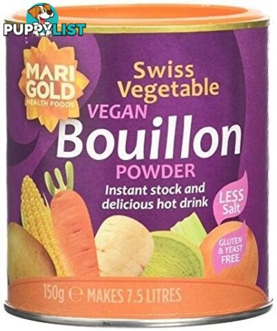 Marigold Swiss Vegetable Bouillon Reduced Salt (Purple) 150g - Marigold - 5016084293660