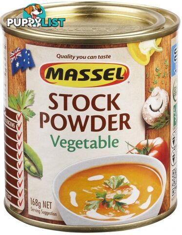 Massel Stock Powder Vegetable 168g - Massel - 810206000656