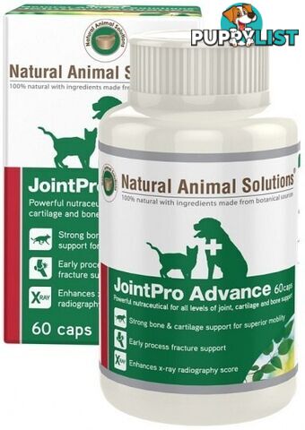 Natural Animal Solutions JointPro Advance 60caps - Natural Animal Solutions - 9314976000300