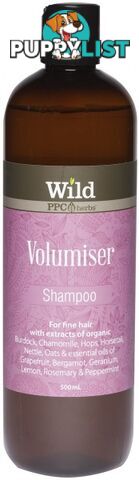 Wild Volumiser Hair Shampoo 500ml - Wild by PPC Herbs - 9327842000403