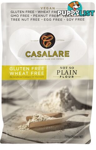 Casalare NOT SO Plain Flour 750g - Casalare - 9319934102010