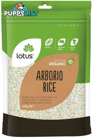 Lotus Organic Arborio Rice 500g - Lotus - 9317127639213