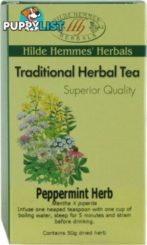 Hilde Hemmes Peppermint Herb 50gm - Hilde Hemmes Herbals - 9315915006339