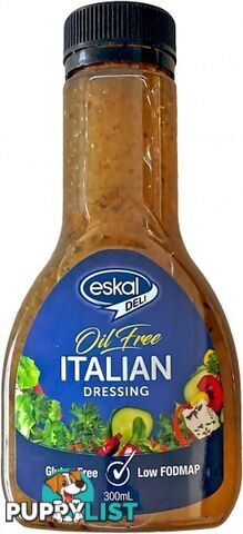 Eskal Deli Low Fodmap Oil Free Italian Dressing  300ml - Eskal Foods - 9310489100452