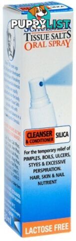 Schuessler Tissue Salts Oral Spray Silica - Cleanser & Conditioner 30ml - Martin & Pleasance - 9324294000975