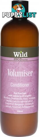 Wild Volumiser Hair Conditioner 500ml - Wild by PPC Herbs - 9327842000410