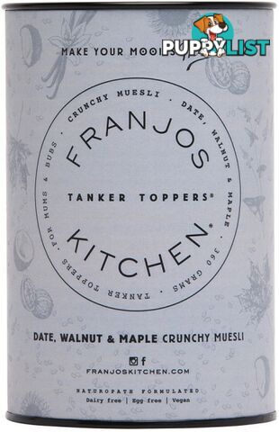 Franjos Kitchen Date, Walnut & Maple Lactation Muesli 360g - Franjos Kitchen - 797776181575