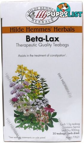 Hilde Hemmes Beta-Lax - 30 Teabags - Hilde Hemmes Herbals - 9315915004106