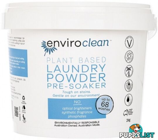 Enviro Clean Laundry Powder Pre-Soaker 2Kg - Enviro Care - 9325937000628