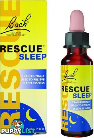 Bach Flower Rescue Sleep 10ml - Bach Flower - 5000488104325